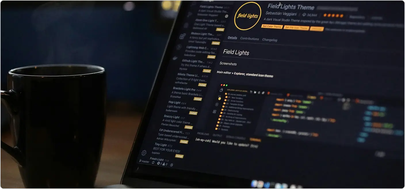 Database optimization results showing query time reduction from 2.5s to 0.3s